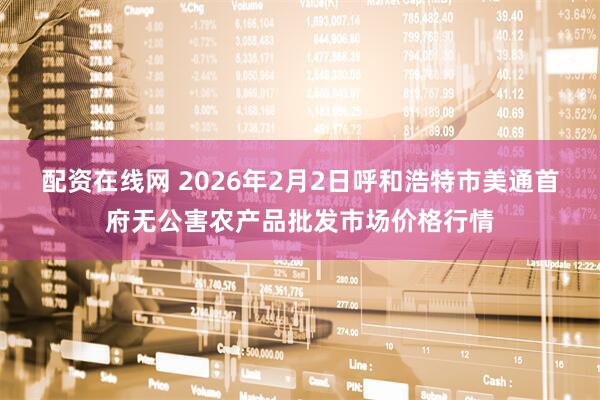 配资在线网 2026年2月2日呼和浩特市美通首府无公害农产品批发市场价格行情